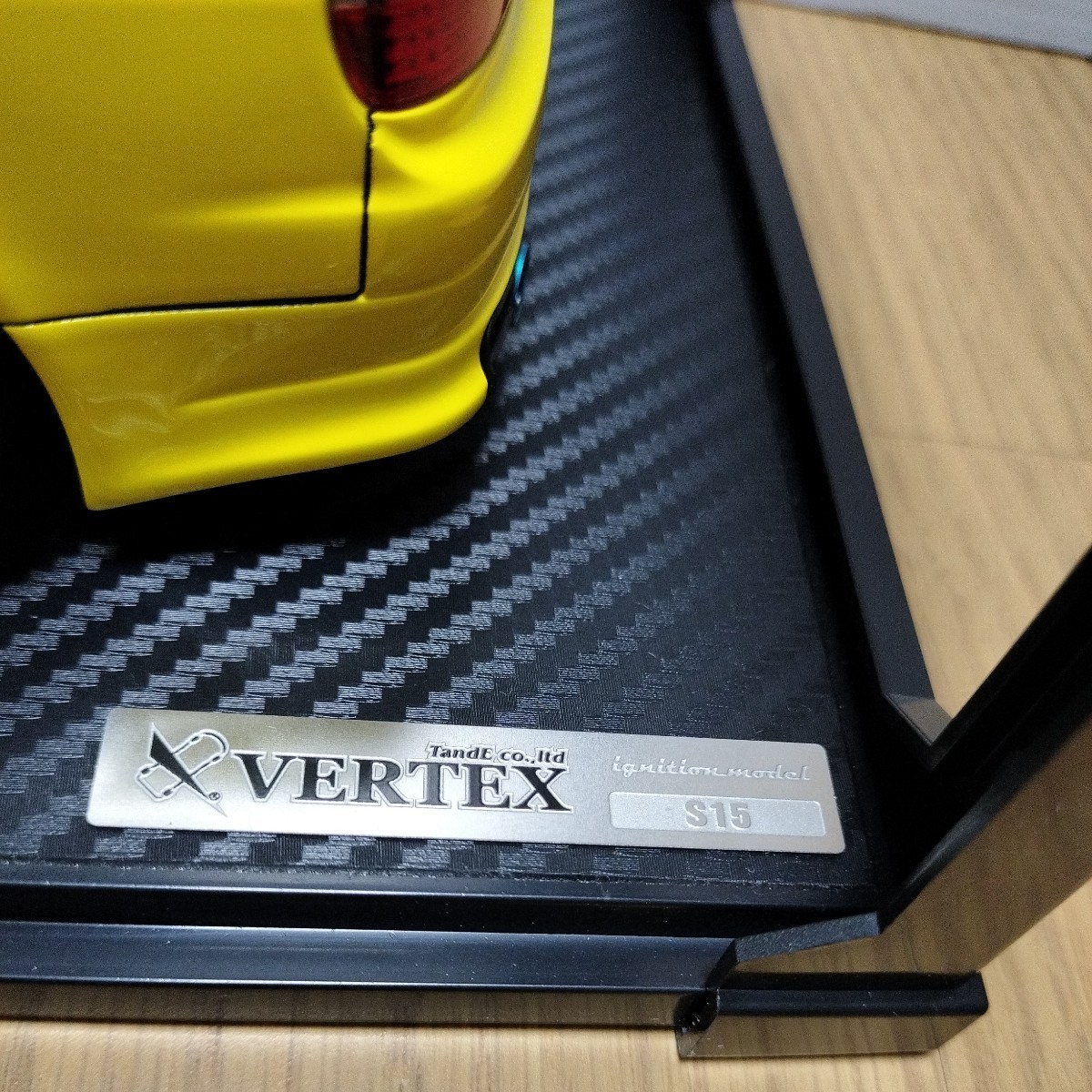 ignition model【1/18　VERTEX S15 シルビア】2007 イグニッションモデル ミニカー 日産 イエロー　SILVIA　イグニションモデル_画像6