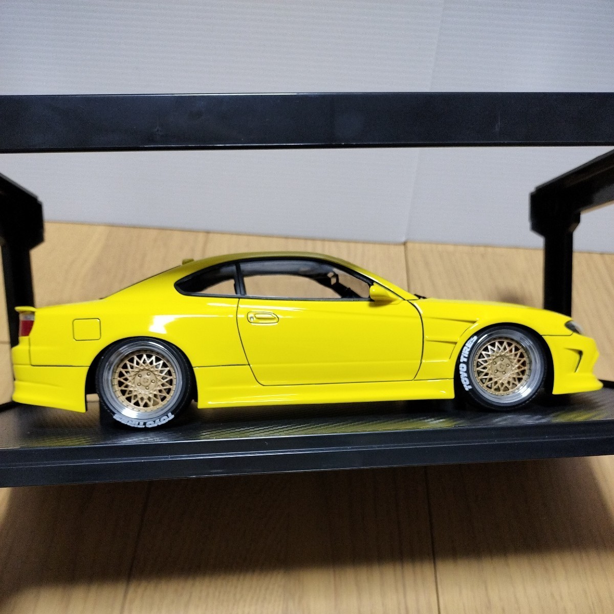 ignition model【1/18　VERTEX S15 シルビア】2007 イグニッションモデル ミニカー 日産 イエロー　SILVIA　イグニションモデル_画像8