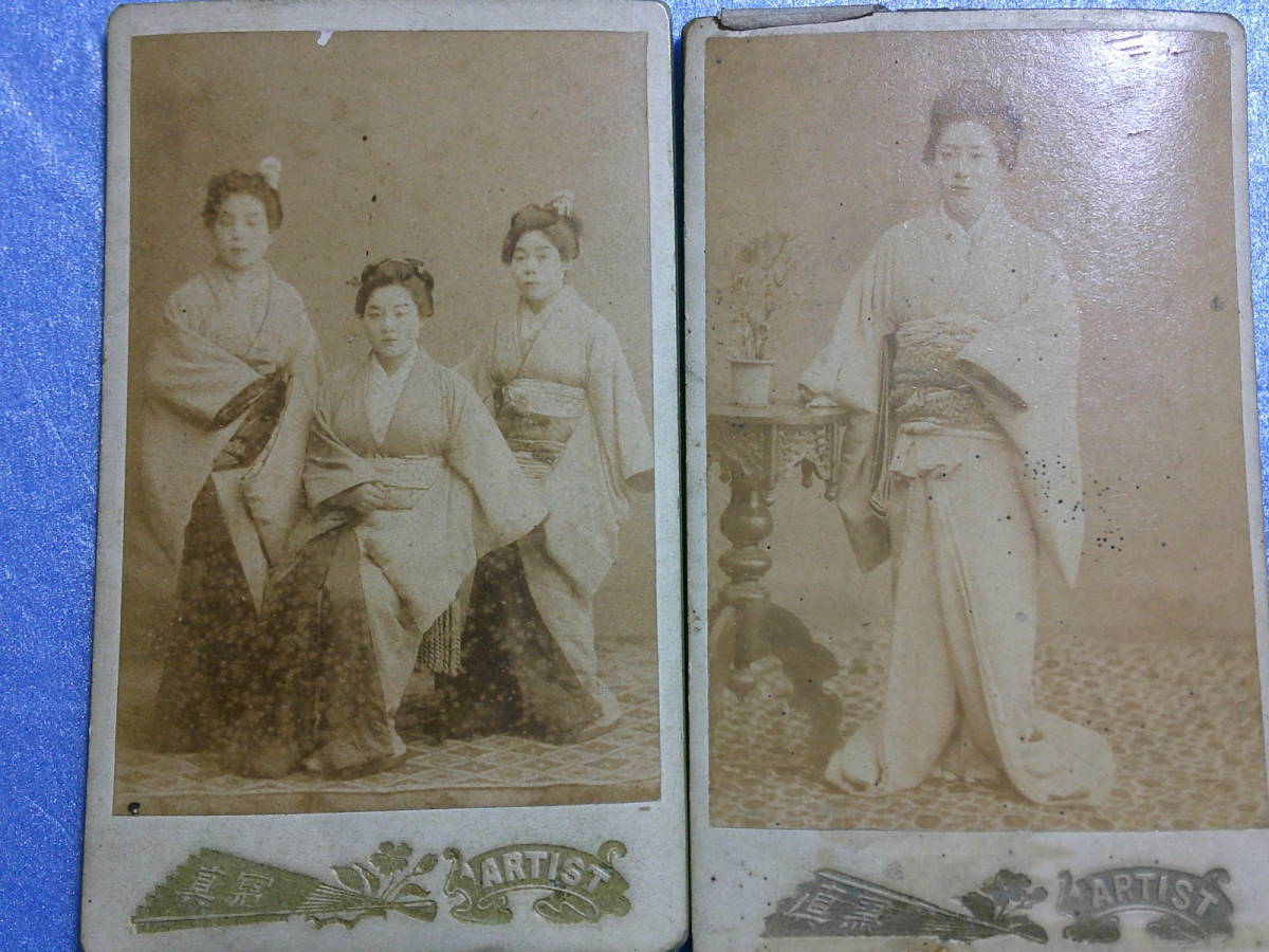 昔の写真『明治の写真女性熊本/写真８枚』_画像2