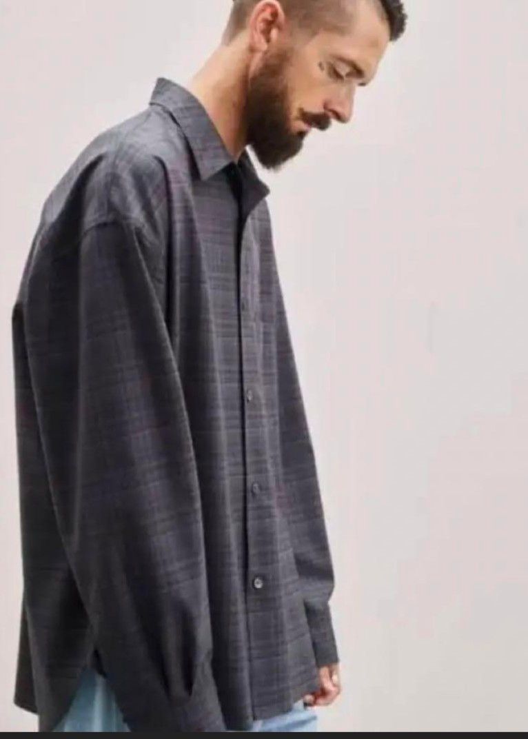 LIDNM Super130s CHECK SHIRT Мサイズ｜Yahoo!フリマ（旧PayPayフリマ）