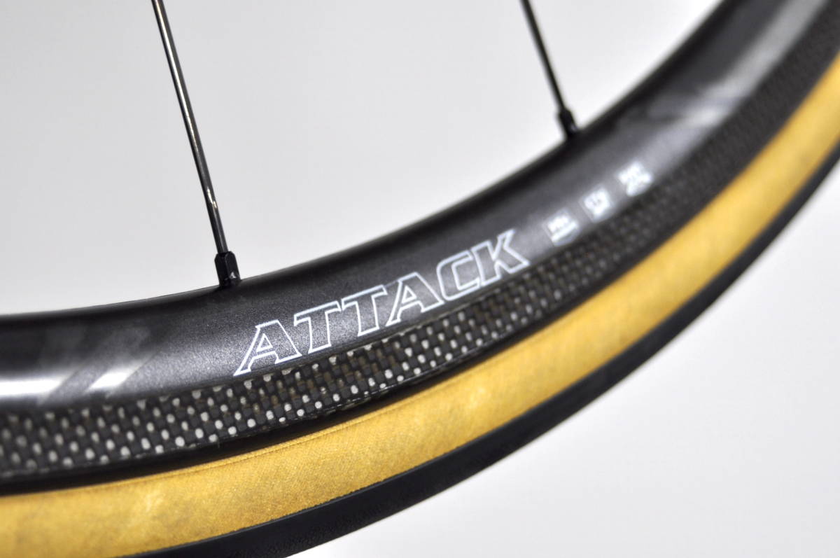 REYNOLDS/ATTACK CARBON WHEEL SET/レイノルズ/アタック/カーボンホイール/700c/クリンチャー/ワイドリム/シマノ11S/ロードバイク/グラベル_画像10