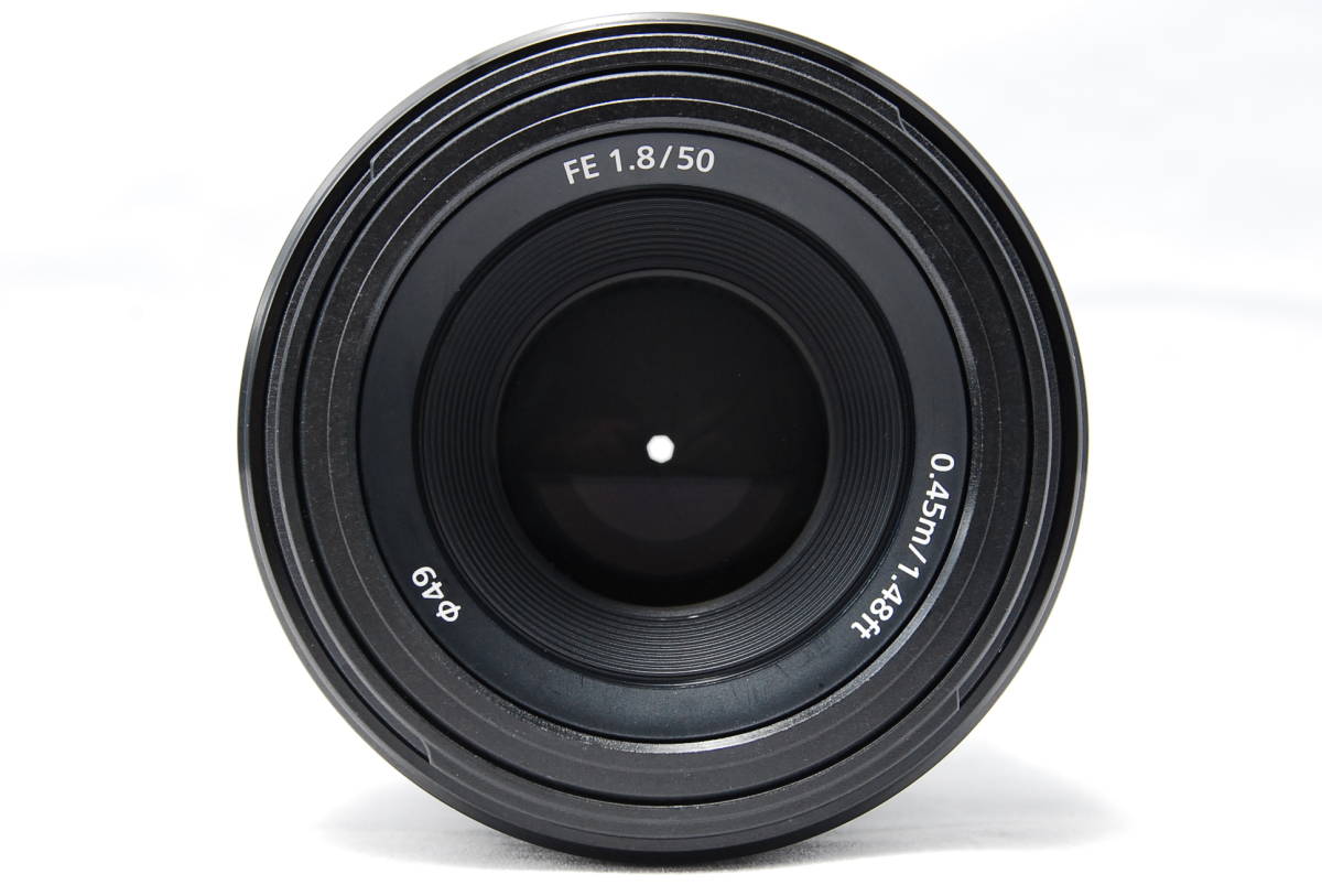 ソニー SONY FE 50mm F1.8 SEL50F18F 単焦点レンズ フルサイズ対応 Eマウント 11ME29728081_画像7