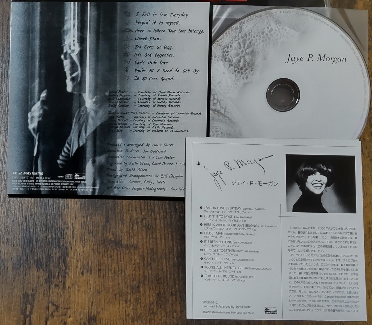 ジェイ・P・モーガン「JAYE P. MORGAN」Pro.デヴィッド・フォスター '76年作 名盤中の名盤！ 限定生産 紙ジャケ リマスター 帯付_画像2