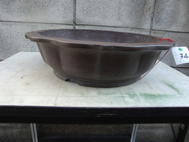 ♯34 鉢 松泉山秋 盆器 盆栽 植木 松柏 皐月 真柏 楓_画像2