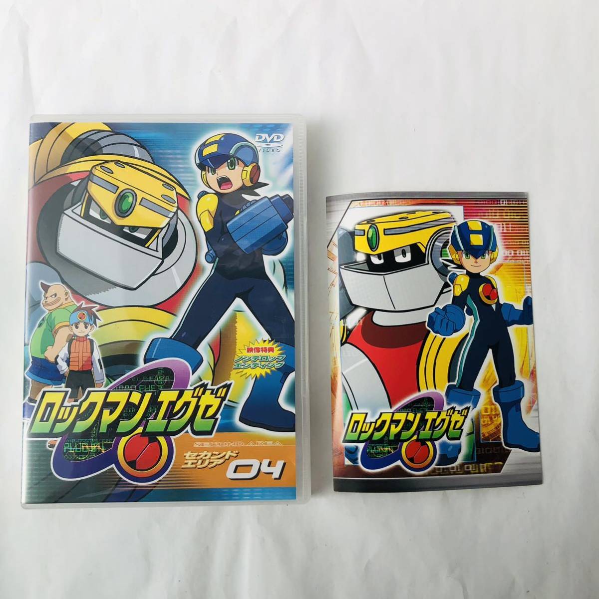 ● DVD ロックマンエグゼ セカンドエリア 04/初回生産限定 ポストカード 封入/2003/06/25 テレビ アニメ ロックマン 1110_画像3