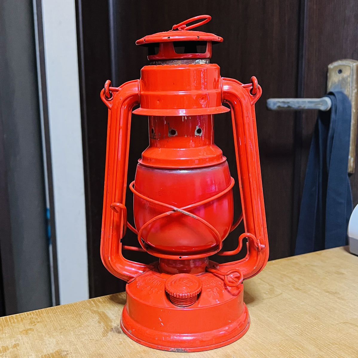 新作からSALEアイテム等お得な商品満載 BABY 275 Nr Feuerhand Nier original 赤ホヤ RED 赤 点火確認済 lantern vintage 灯油ランタン