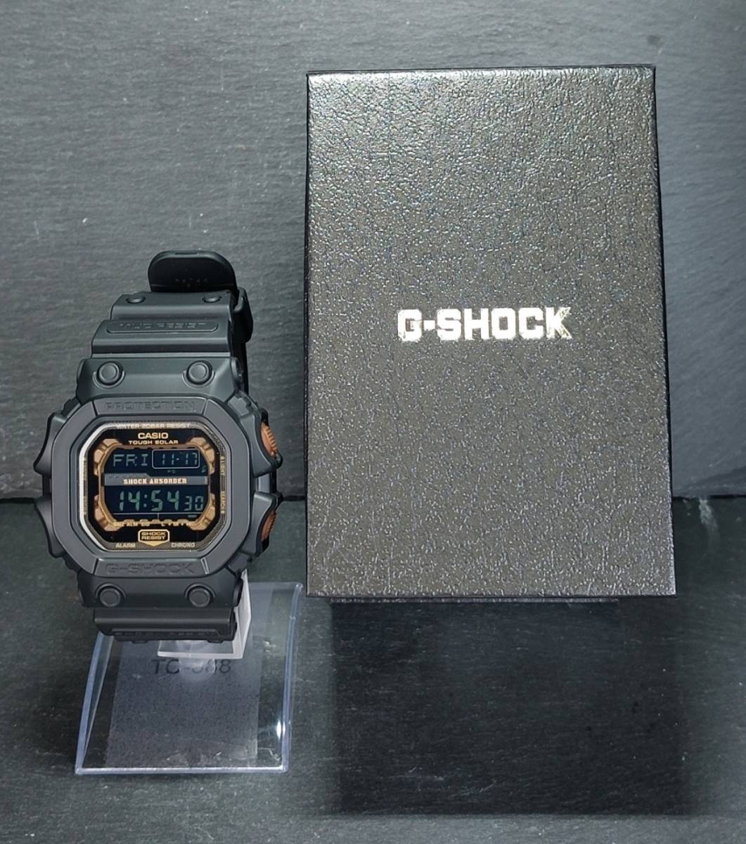 新品 CASIO カシオ G-SHOCK ジーショック GX-56RC メンズ 腕時計 デジタル ブラック ラバーベルト ステンレス 電波ソーラー 動作確認済み_画像6
