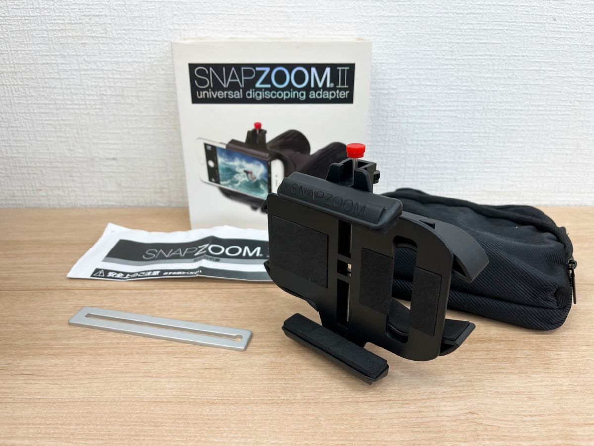 SNAPZOOMⅡ universal binocular tripod mount 双眼鏡取付 望遠レンズ取付 バードウォッチング 観察 撮影機器 双眼鏡 望遠鏡 動作確認済み_画像1