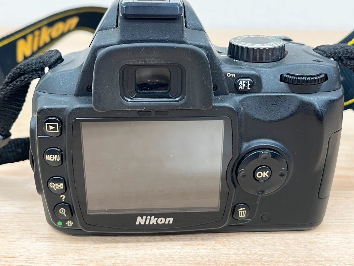 Nikon ニコン D60 デジタル一眼レフカメラ ブラック 10.2メガピクセル ニコンEXPEEDイメージプロセッサ ストラップ付 現状品_画像2