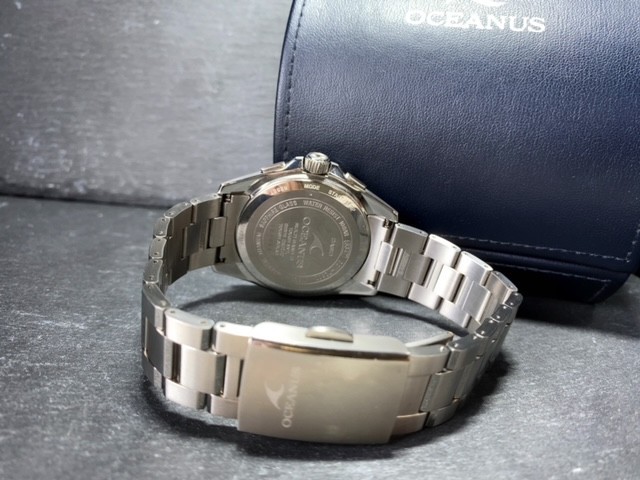 新品 限定 カシオ CASIO オシアナス OCEANUS ブラックマーブル OCW-T2600G-1AJF 腕時計 ソーラー タフソーラー 電波時計 マルチバンド6_画像10