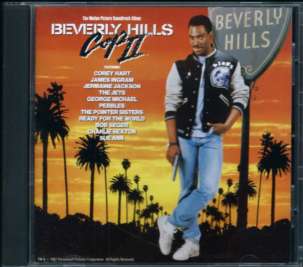 V.A. / Beverly Hills Cop II 32XD-735 国内盤 CD ビバリーヒルズ・コップ 2 サントラ GEORGE MICHAEL JERMAINE JACKSON 4枚同梱発送可能_画像1