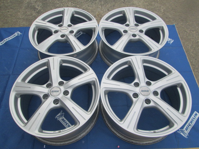 【送料一律4枚￥3,800】 MANARAY REVERLINE 17 X 7.0JJ　 5H/114.3 ＋38　 4枚_画像1