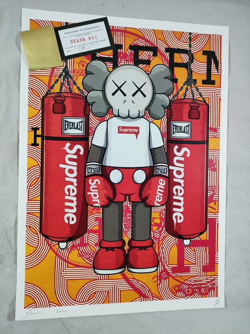 024 DEATH NYC 世界限定ポスター 現代アート ポップアート 024 DEATH NYC 世界限定ポスター 現代アート ポップアート