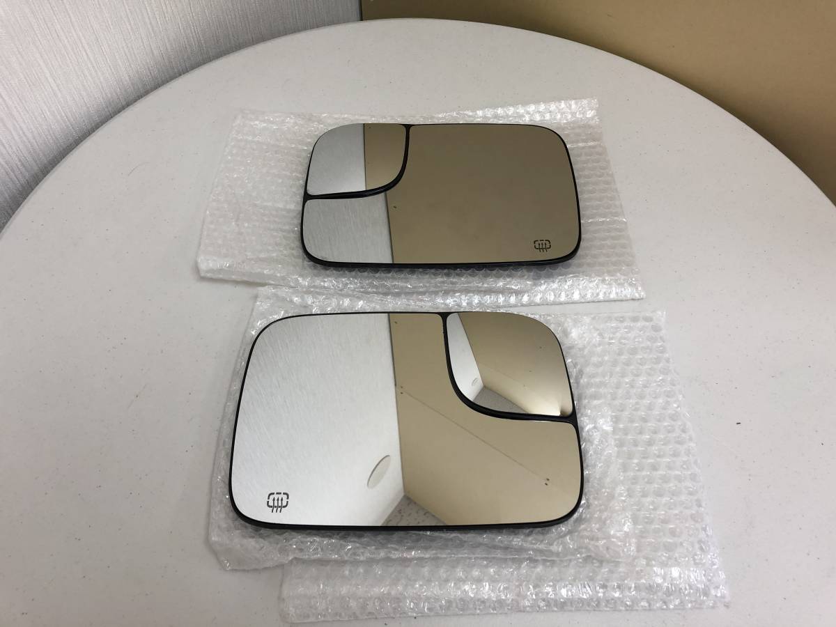  новый товар не использовался 3rd GEN DODGE RAM TOW MIRROR GLASS no. 3 поколение, Dodge Ram буксировочный зеркало стекло левый и правый в комплекте 