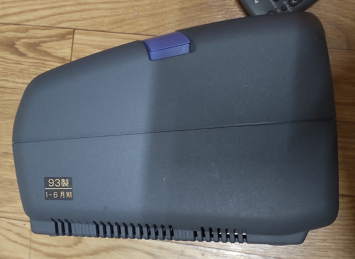 Y2803 Panasonic 6型 カラーテレビ TH-6U4 ブラウン管 93年製 通電のみ確認_画像8