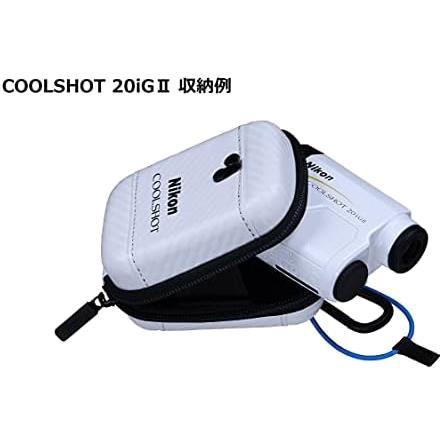 ★1)ホワイト_COOLSHOTロゴ_単品★ ゴルフ用レーザー距離計 COOLSHOT用ハードケース CS-CS1 ホワイト CSCS1WH_画像7