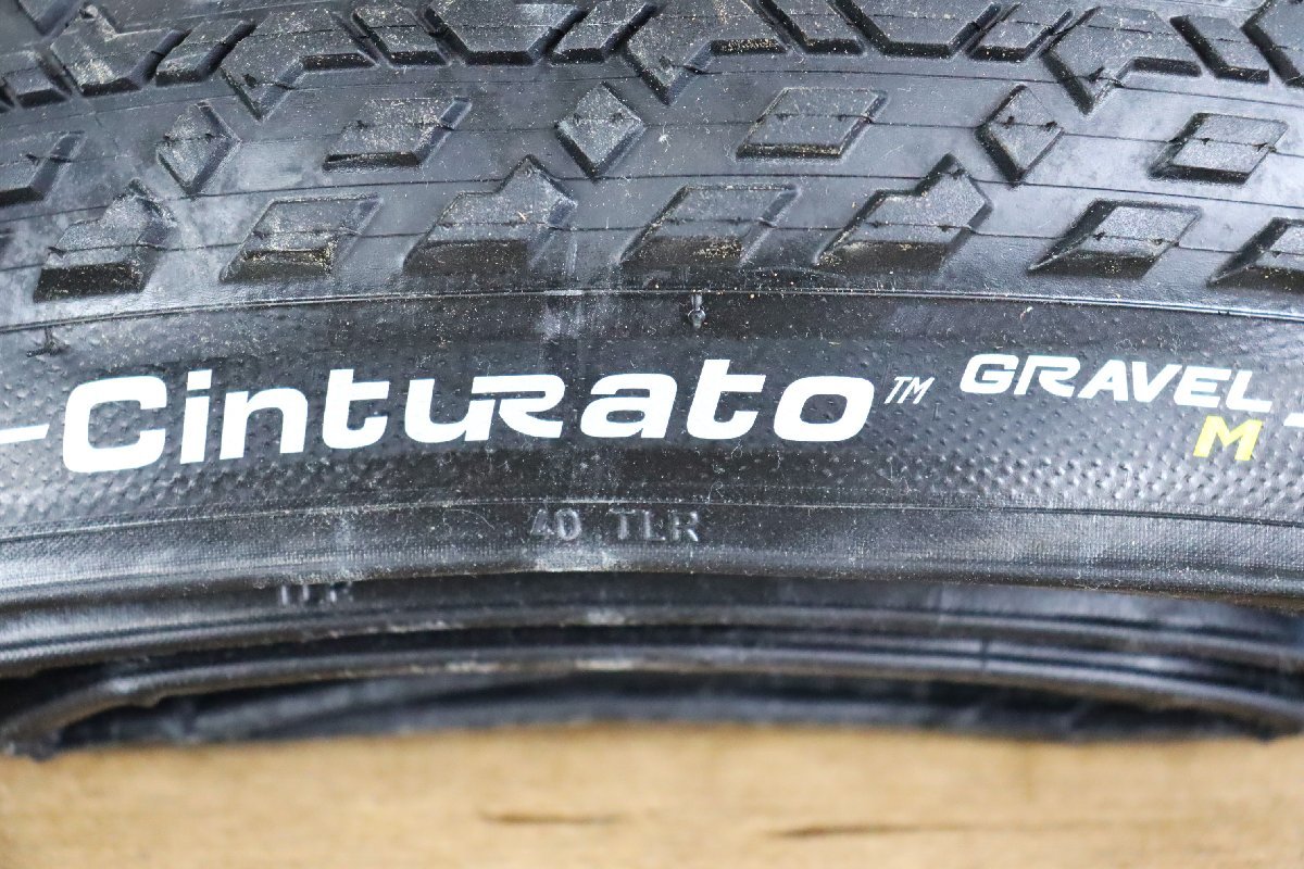 新品未使用　２本セット　PIRELLI Cinturato GRAVEL M TLR　ピレリ チントゥラート グラベル　700×40c　チューブレスレディ　cicli17　17_画像2