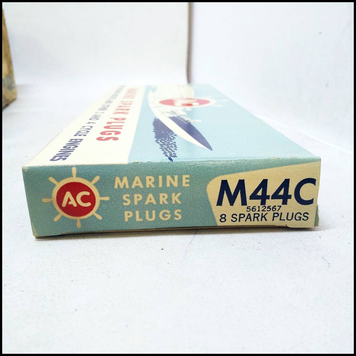 ●AC MARINE SPARK PLUGS マリン スパークプラグ 船外機用 M44C 1箱8個入り×13セット 計104点 未開封●K1802_画像4