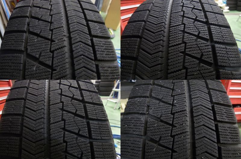 『N208』【岐阜市手渡可能】 30アルファード BALMINUM 17インチ 225/60R17 2020年製2019年製 ブリヂストンスタッドレス _画像7