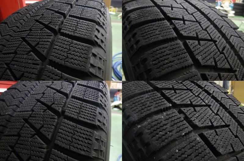 『N208』【岐阜市手渡可能】 30アルファード BALMINUM 17インチ 225/60R17 2020年製2019年製 ブリヂストンスタッドレス _画像8