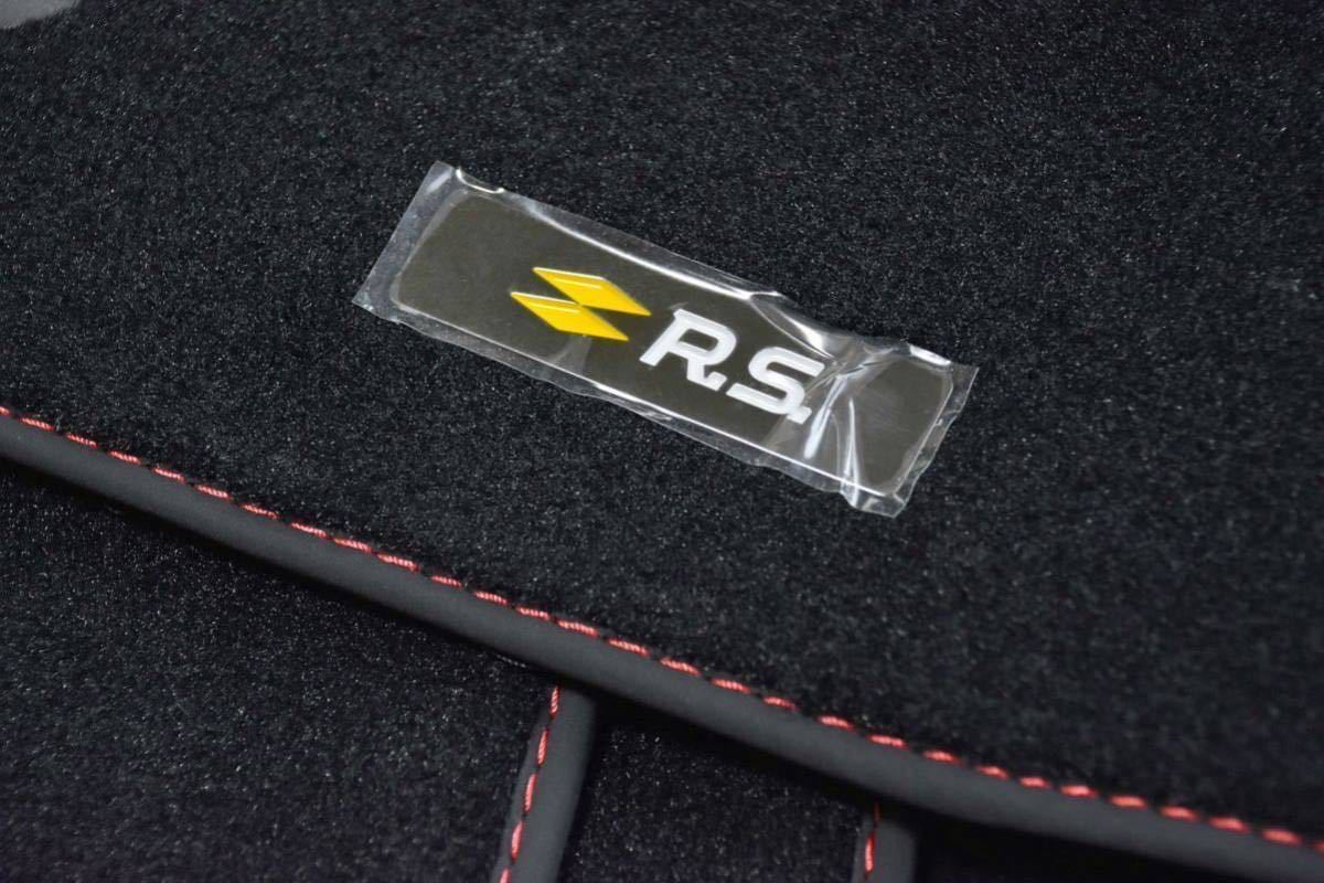 在庫残り1 Renault sport ルノー スポール メガーヌ 4 RS 純正オプション フロアマット 1台分 新品未使用品_画像1