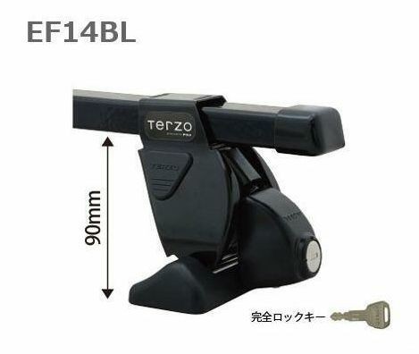 ジムニー JB23W JB33W JB43W TERZO ルーフキャリア フット+バー+取付金具のセット_画像3