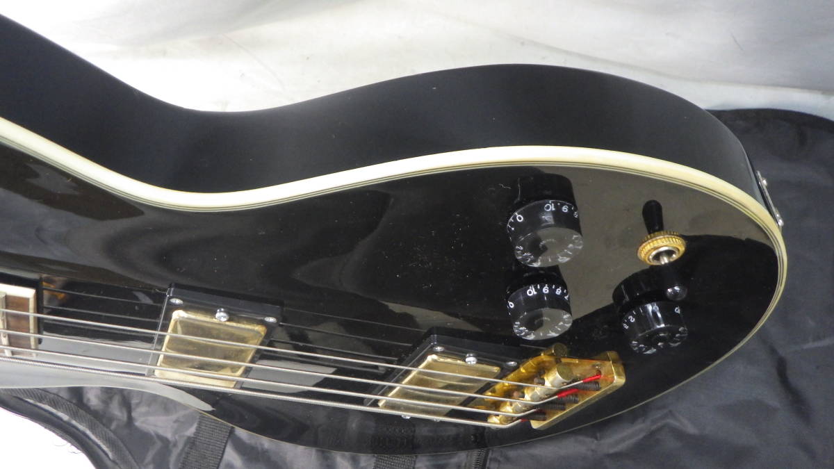 GrassRoots# Lespaul type electric bass #G-LB-48C# used # * prompt
