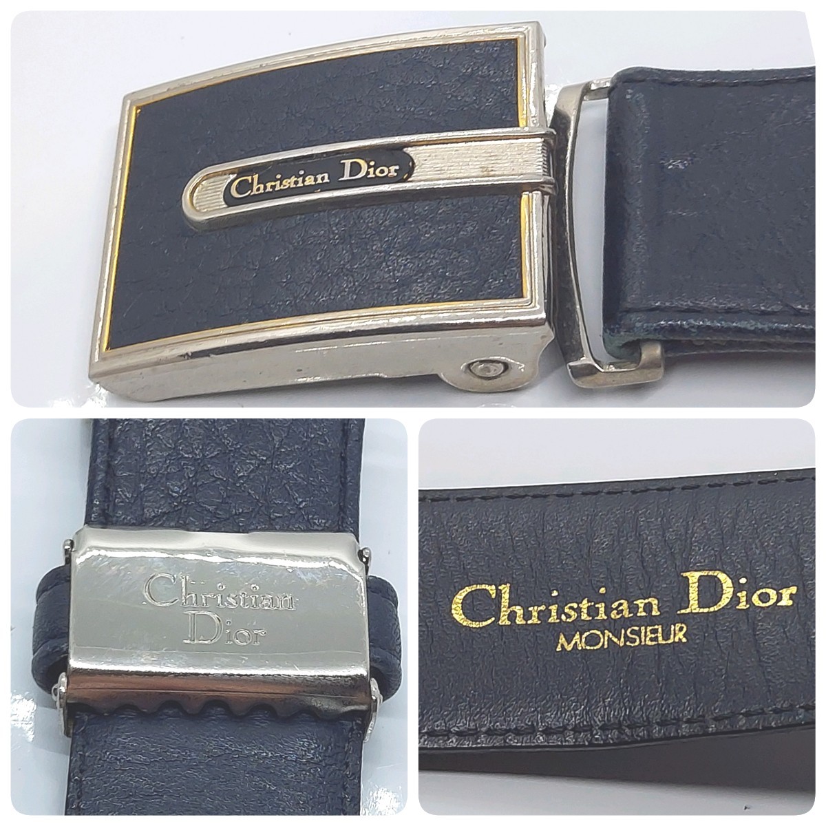 クリスチャンディオール　Christian Dior　ベルト　ヴィンテージ_画像10