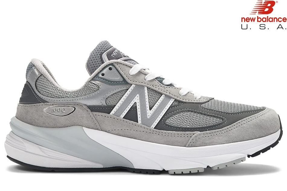 美品 ニューバランス M990GL6 New Balance 27.5㎝ グレー 納品書付属　Made in U.S.A GREY Dワイズ_画像1