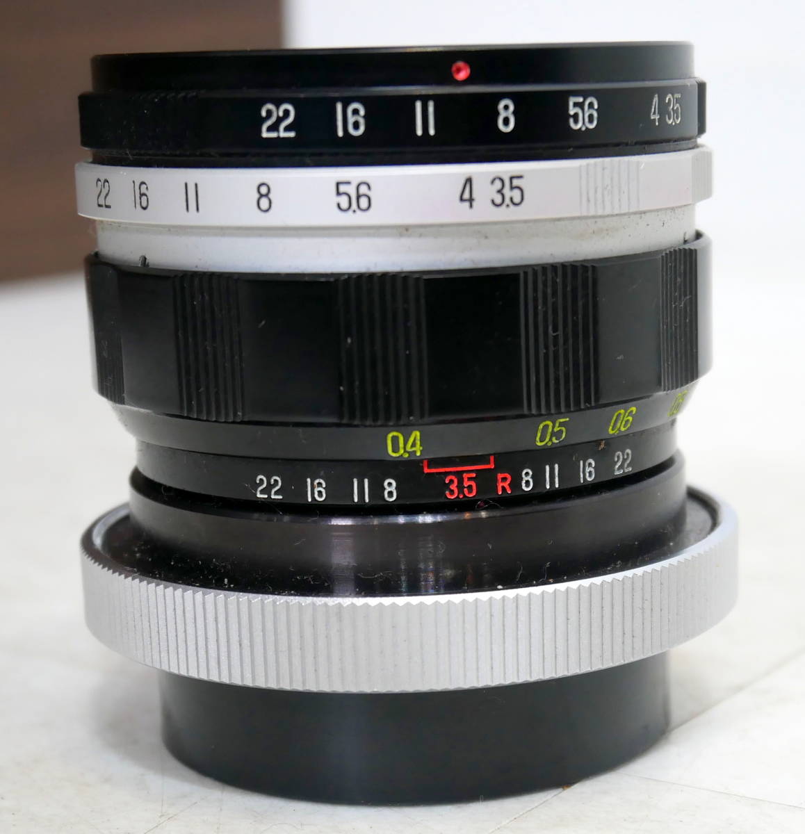 ▲(R511-B88)現状品 SANKYO KOKI 三協光機 W-KOMURA 28mm F3.5 カメラレンズ_画像4