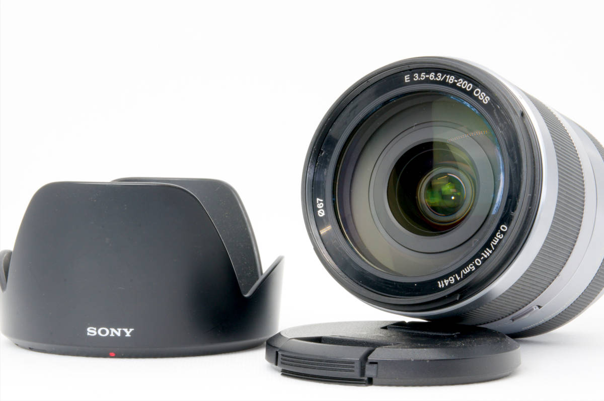 【美品】世界初！レンズ交換式HDビデオカメラ NEX-VG10 SONY ソニーEマウント E 18-200mm F3.5-6.3 OSS APS-C NDフィルター ハンディカム_使用感ありますが、動作問題ありません。