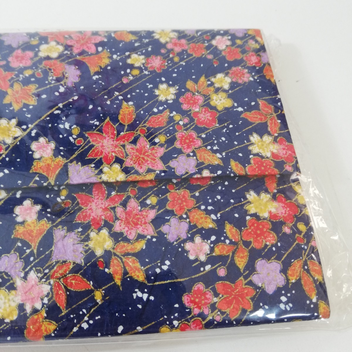 友禅紙 お懐紙入れ 17cm×10cm 未使用品 [懐紙 和装小物 茶道具 日本美術]_画像3