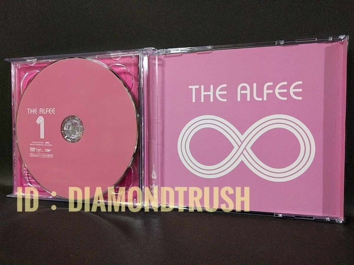 ☆帯付 良品!! 初回限定盤 CD&DVD ◆The Alfee ジ.アルフィー ONE ~Venus of Rock~◆ アルバム【春の嵐/Innocent Love/100億のLove Story】_画像3