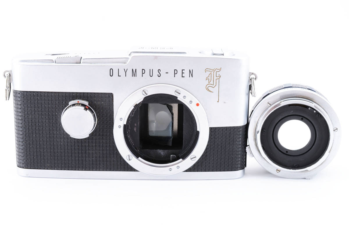 オリンパス OLYMPUS PEN-F 38mm 1:1.8 一眼レフフィルムカメラ ◆現状品◆ #87　 _画像10
