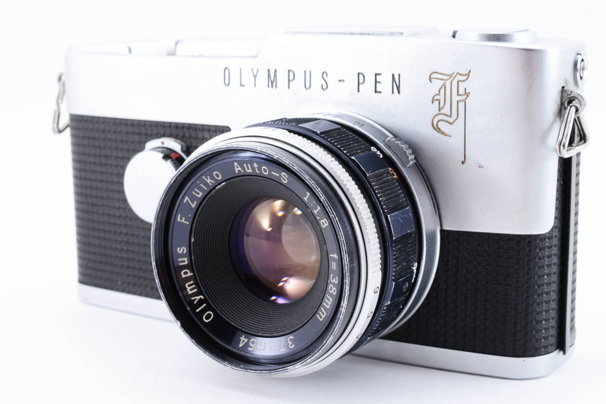 オリンパス OLYMPUS PEN-F 38mm 1:1.8 一眼レフフィルムカメラ ◆現状品◆ #87　 _画像3