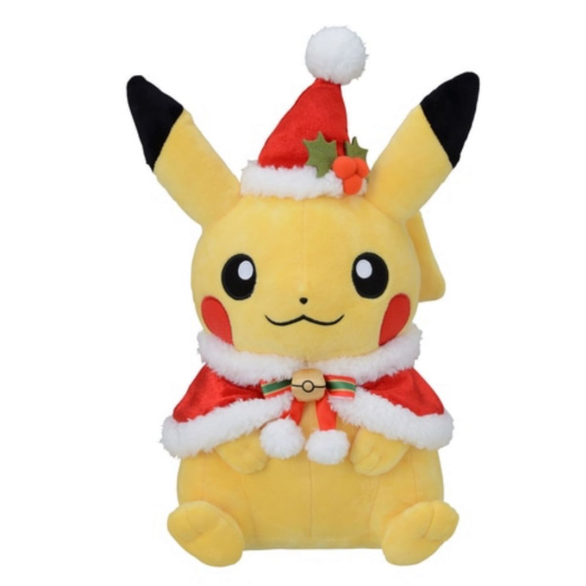 【 新品未使用 】ポケモン ピカチュウ クリスマス サンタ ぬいぐるみ ポケモンセンター