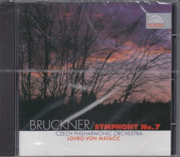 [CD/Supraphon]ブルックナー:交響曲第7番ホ長調/L.v.マタチッチ&チェコ・フィルハーモニー管弦楽団 1967.3_画像1