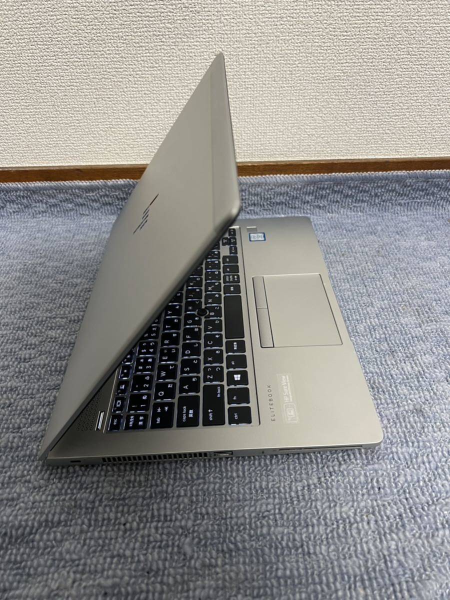 型番 HP ELITBOOK 830 G5 フルHD CPU Intel Core……‥ i5-8350U CPU1.70GHz メモリ 8GB_画像3