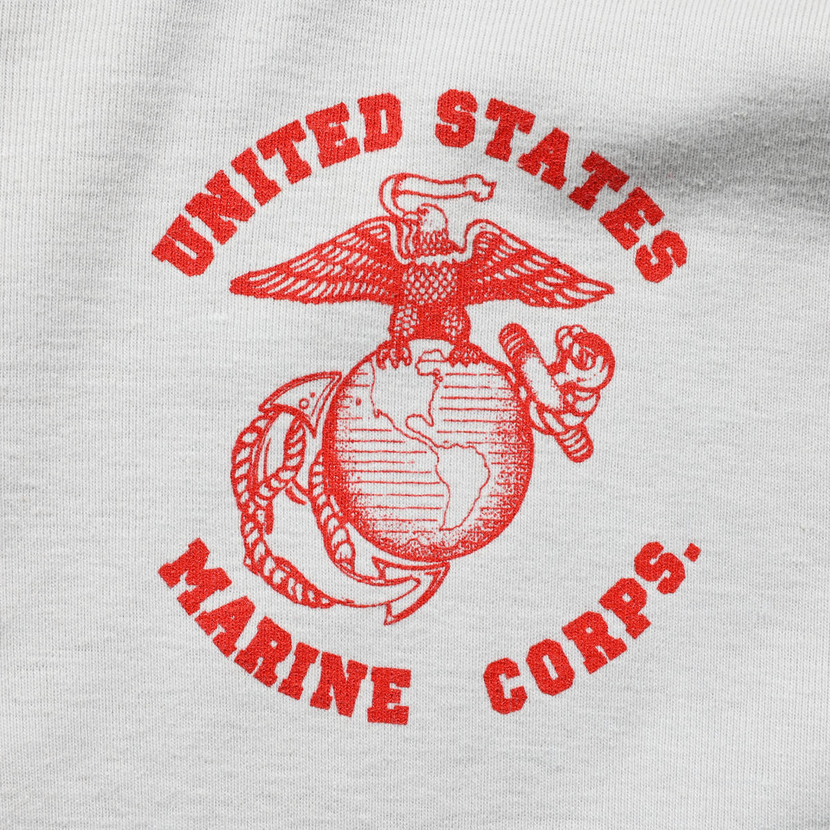 BUFFALO SHIRT◆USMC ロングスリーブTシャツ◆グレー◆サイズXL_画像6