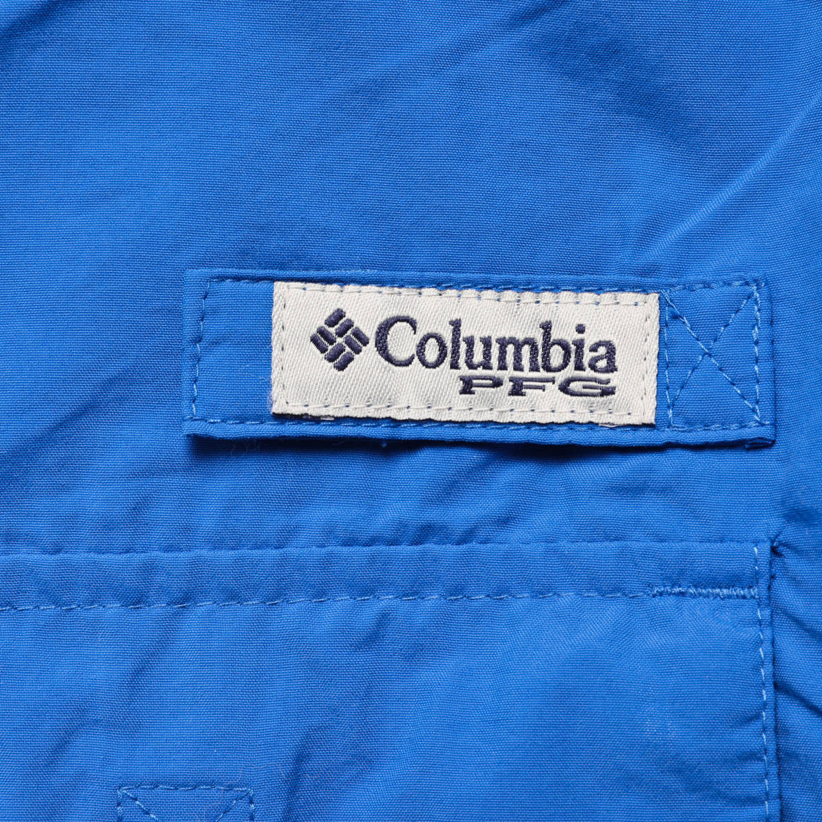 Columbiaコロンビア◆PFG ナイロンフィッシングシャツ◆ブルー◆サイズXL_画像5