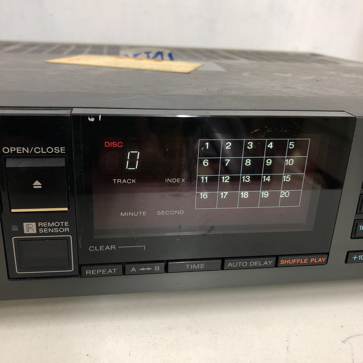 【傳導確認OK】SONY索尼CD播放機CDP-553 ESD 原文:【通電確認OK】SONY ソニー CDプレーヤー CDP-553ESD 