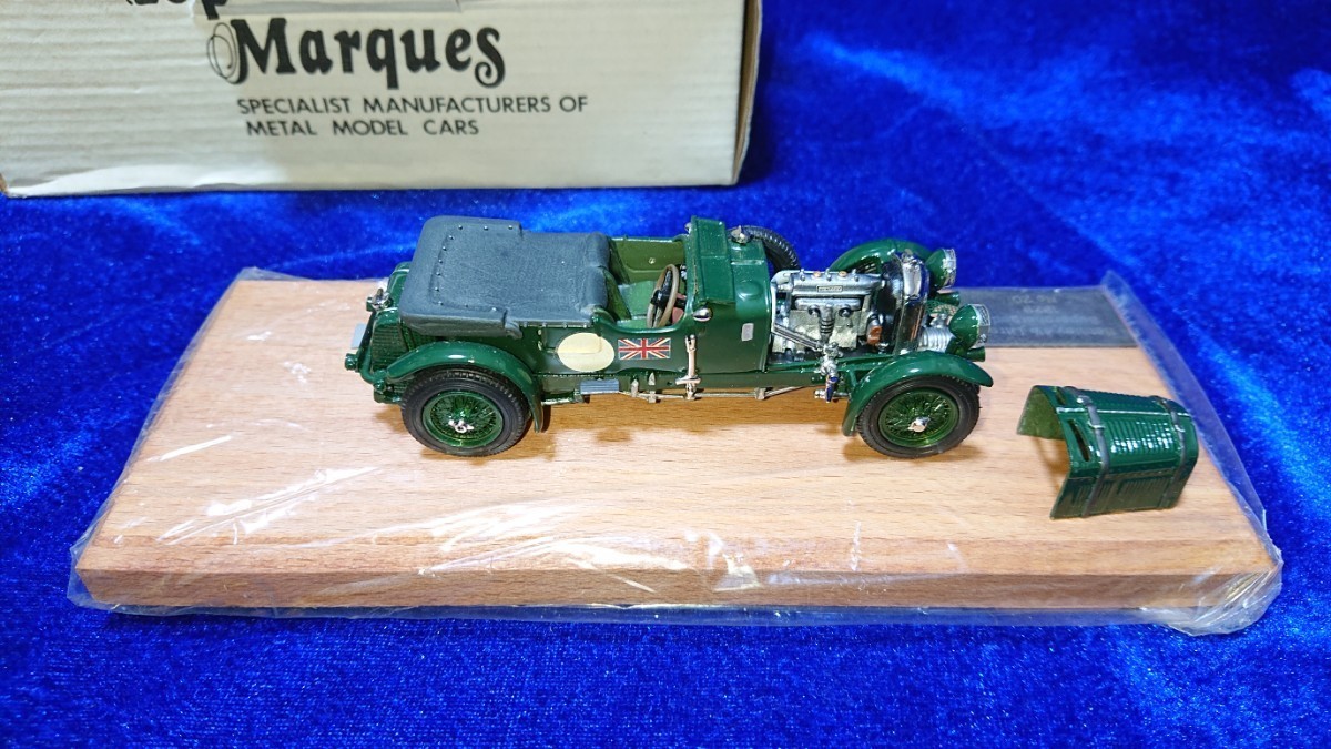 1/43 Top Marques トップマルケス Bentley 4.5 Litre Supercharged Blower 1929 ベントレー ブロワー 検 1/18 BBR MAKE UP EIDOLON_画像5