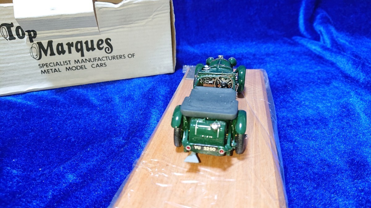 1/43 Top Marques トップマルケス Bentley 4.5 Litre Supercharged Blower 1929 ベントレー ブロワー 検 1/18 BBR MAKE UP EIDOLON_画像8