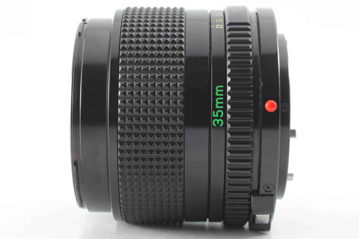 【美品　整備済】Canon New FD NFD 35mm f/2 広角レンズ #974_画像8