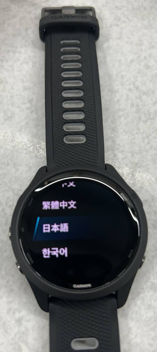 1051613M★ GARMIN FORERUNNER 265 GPSランニングウォッチ_画像6