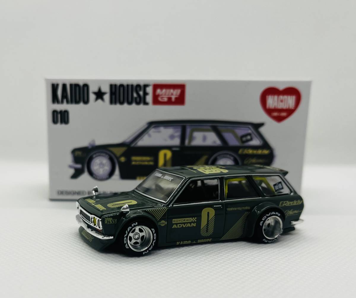 街道はうす　KAIDO HOUSE MINI GT DATSUN 510 WAGON ダットサン　ブルーバード　ワゴン　ジュンイマイ　２台セット！_画像4