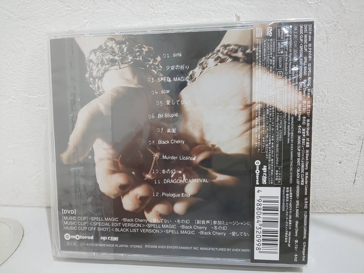 54027B★CD Acid Black Cherry black list CD + DVD_画像2