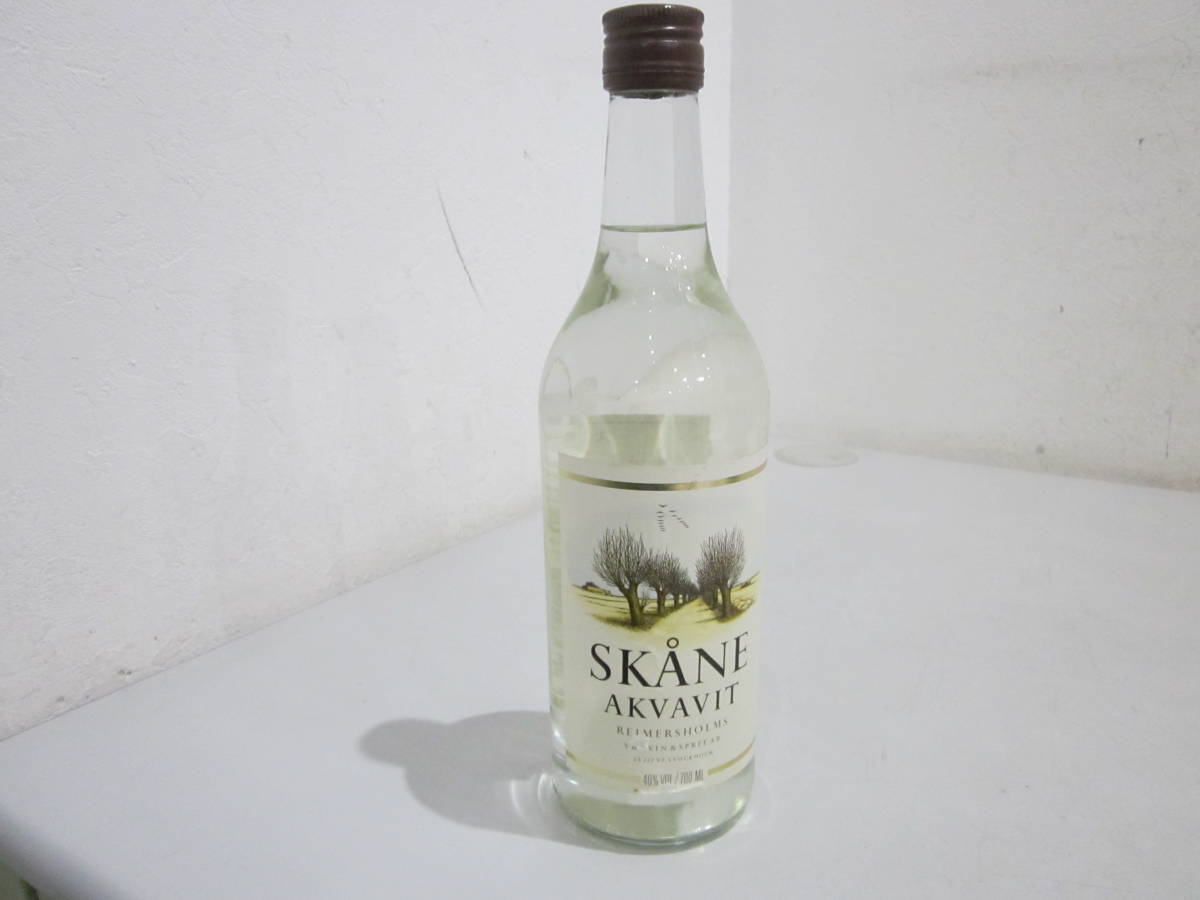 ■【54228】古酒★SKANE　AKVAVIT　スウェーデン　スピリッツ　40％　700ｍｌ■_画像1