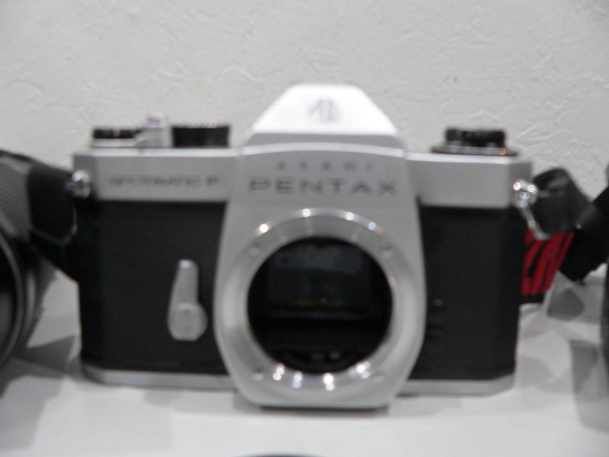 【54580】★シャッター切れます！！　PENTAX　ペンタックス　SPOTMATIC　F　カメラ　周辺機器セット　ジャンク扱い_画像2