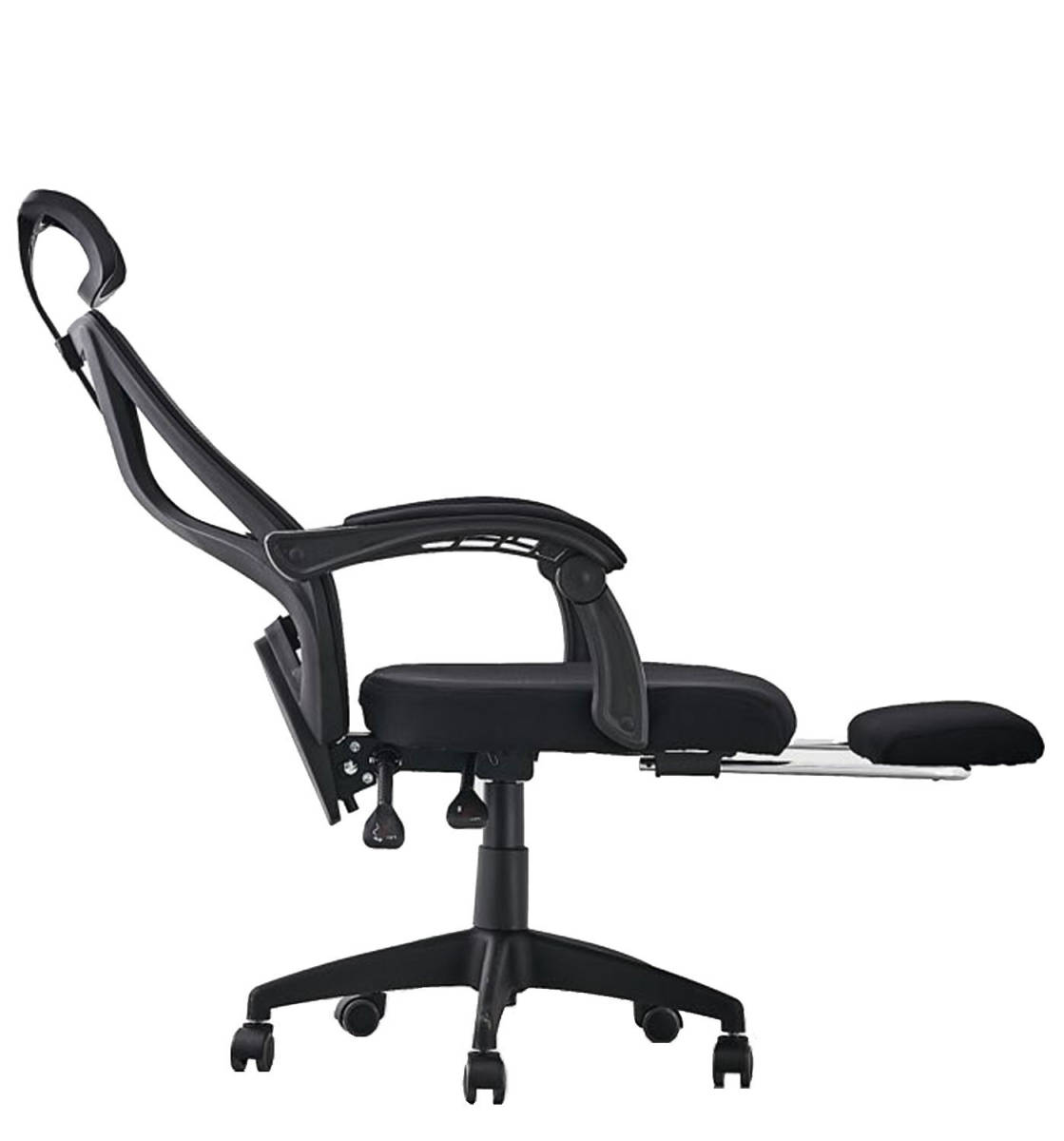 【送料無料】オフィスチェア 人間工学椅子 腰サポート ヘッドレスト リクライニング　フットレスト パソコンチェア デスクチェア メッシュ_画像9